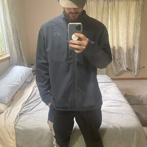 North Face XXL Dark Blue Shell Jacket